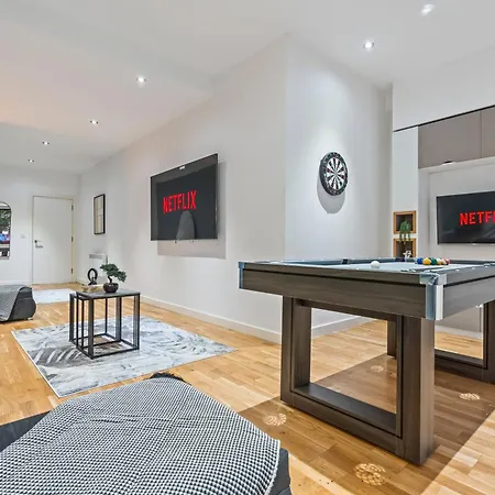 Apartmán Centre Luxe With Pool Table & Table Tennis